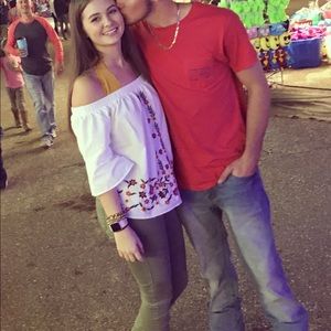 Off the shoulder Shirt